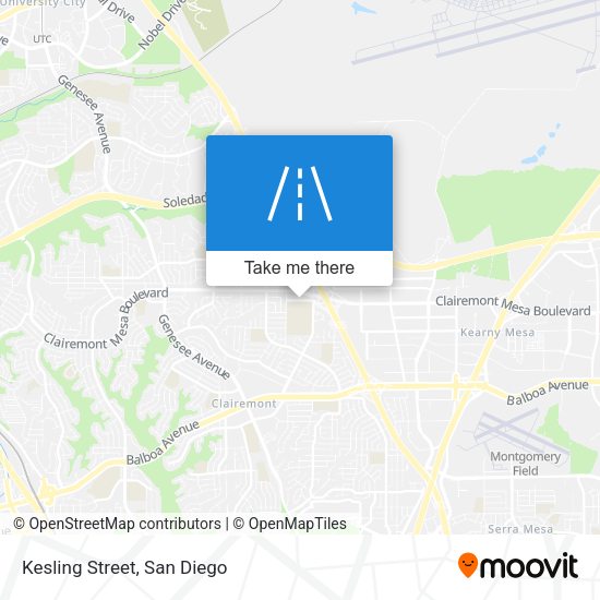Mapa de Kesling Street
