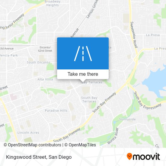 Mapa de Kingswood Street