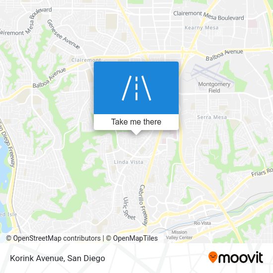 Mapa de Korink Avenue