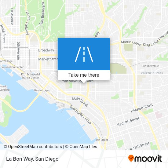 Mapa de La Bon Way