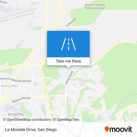 Mapa de La Morada Drive