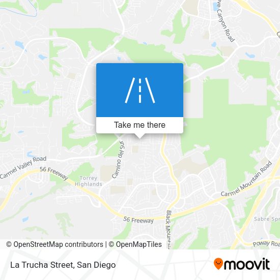 Mapa de La Trucha Street