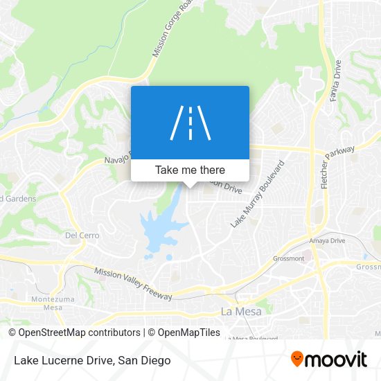 Mapa de Lake Lucerne Drive