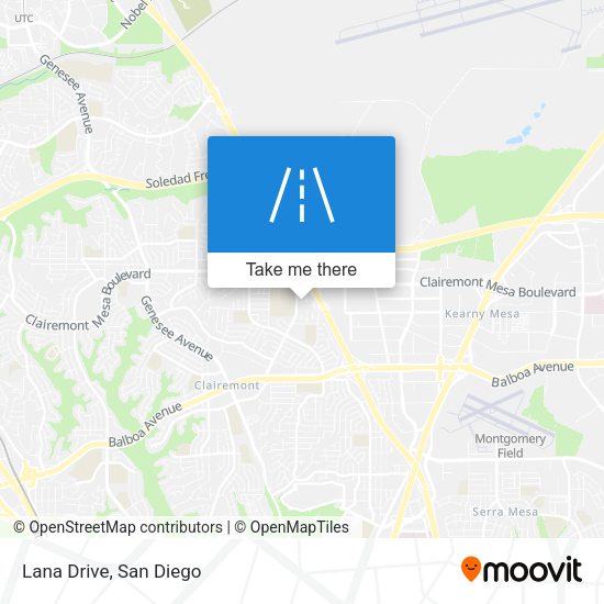 Mapa de Lana Drive