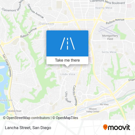 Mapa de Lancha Street