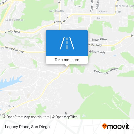 Mapa de Legacy Place
