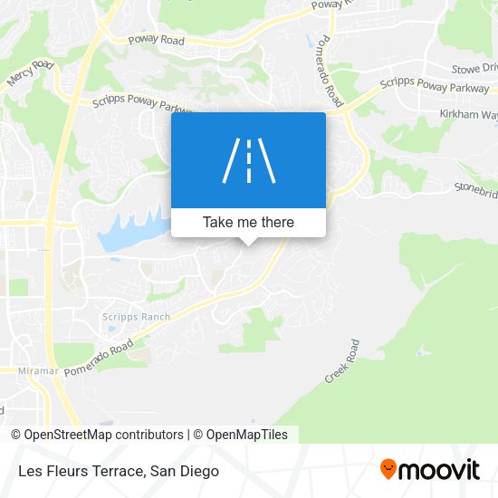 Mapa de Les Fleurs Terrace