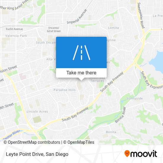 Mapa de Leyte Point Drive