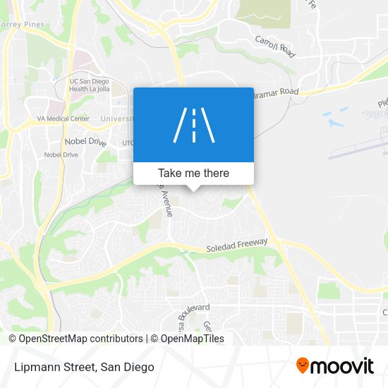 Mapa de Lipmann Street