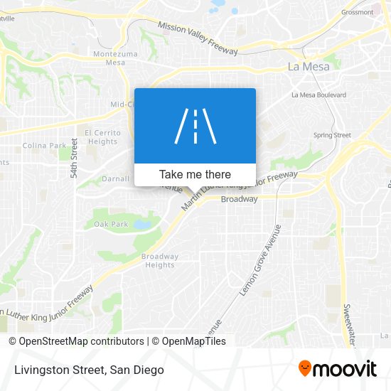 Livingston Street map