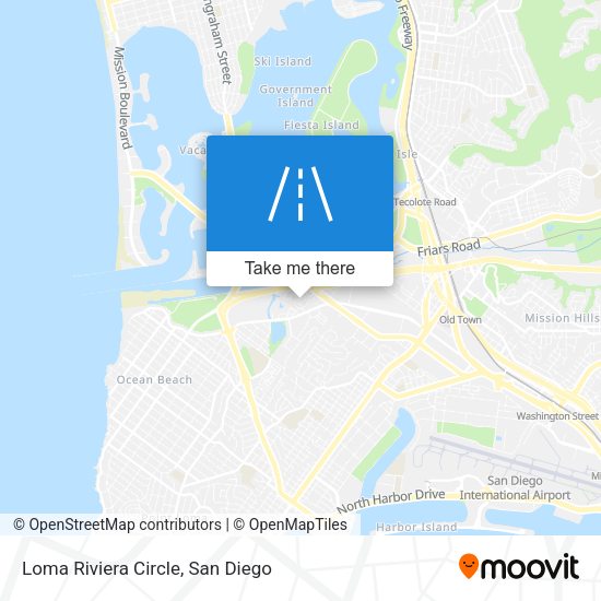 Mapa de Loma Riviera Circle