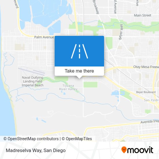 Mapa de Madreselva Way