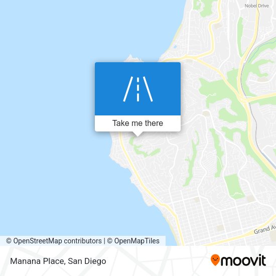 Mapa de Manana Place