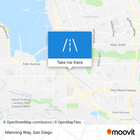 Mapa de Manning Way