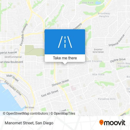 Mapa de Manomet Street