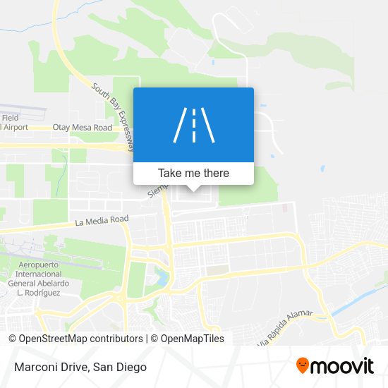 Mapa de Marconi Drive