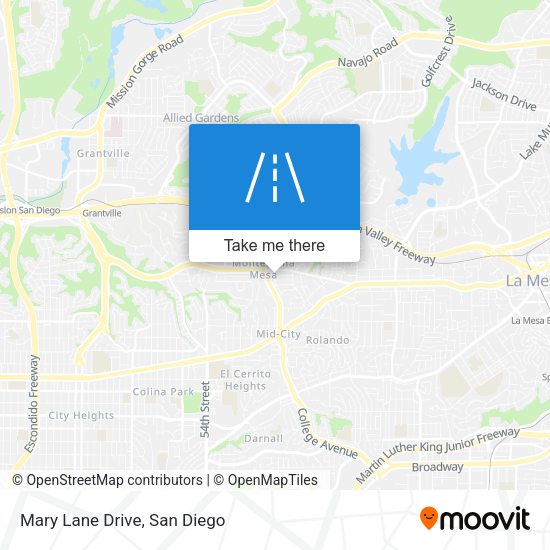Mapa de Mary Lane Drive