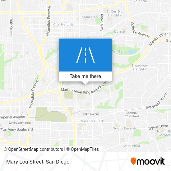 Mapa de Mary Lou Street