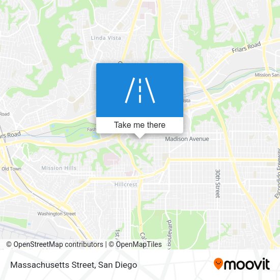 Massachusetts Street map