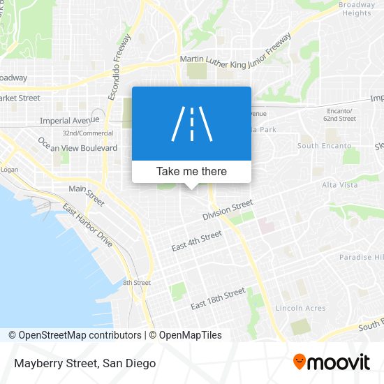 Mapa de Mayberry Street