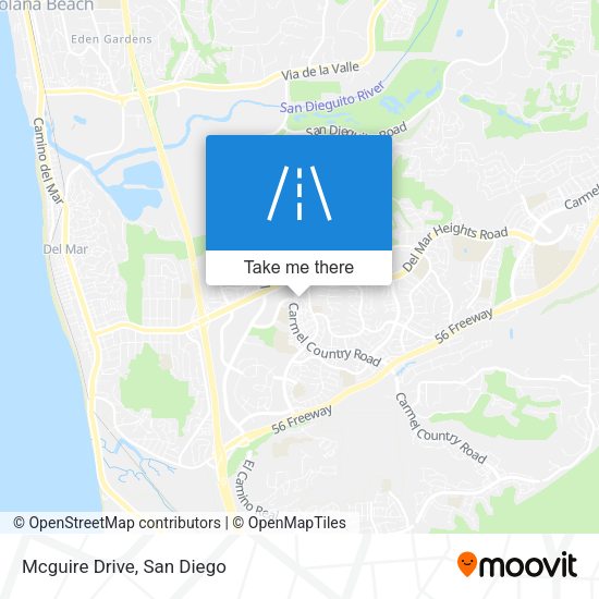 Mapa de Mcguire Drive