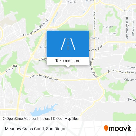 Meadow Grass Court map
