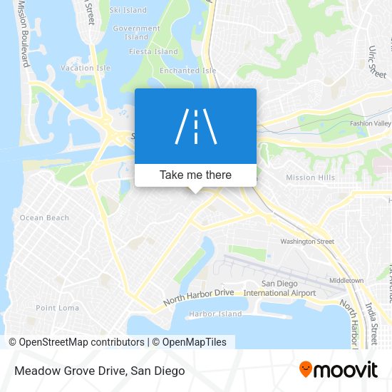 Meadow Grove Drive map