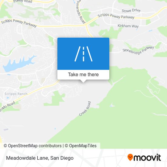 Meadowdale Lane map