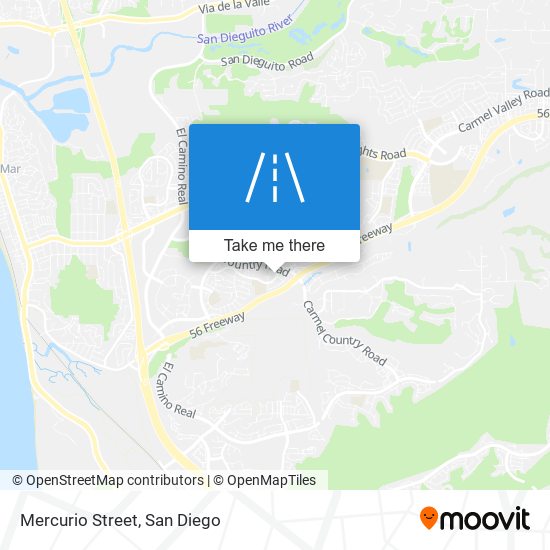 Mapa de Mercurio Street