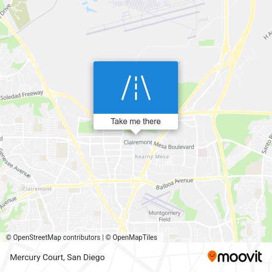 Mapa de Mercury Court