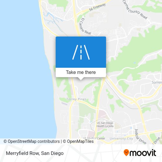 Mapa de Merryfield Row