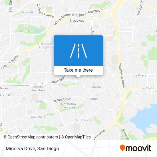 Mapa de Minerva Drive