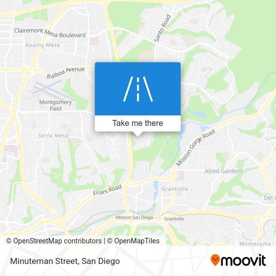 Mapa de Minuteman Street