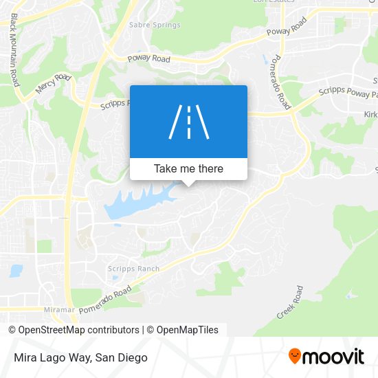 Mapa de Mira Lago Way