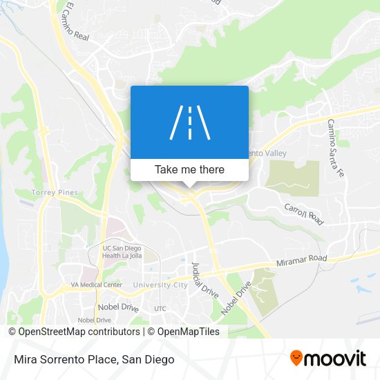 Mapa de Mira Sorrento Place