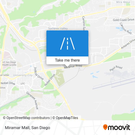 Miramar Mall map