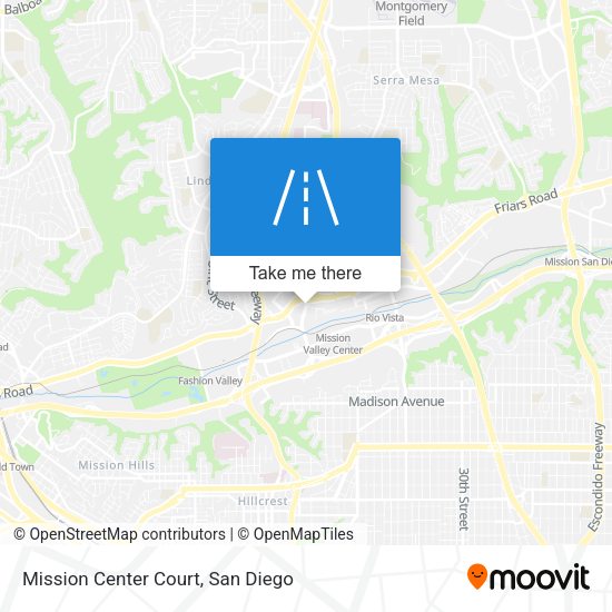 Mission Center Court map