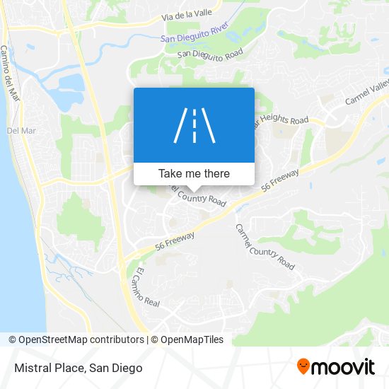 Mapa de Mistral Place