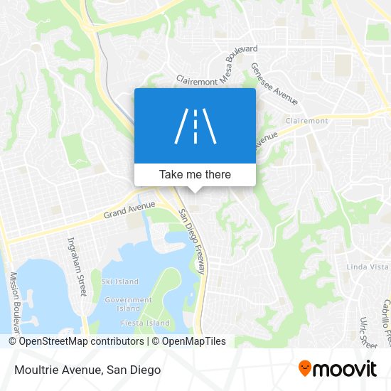 Mapa de Moultrie Avenue