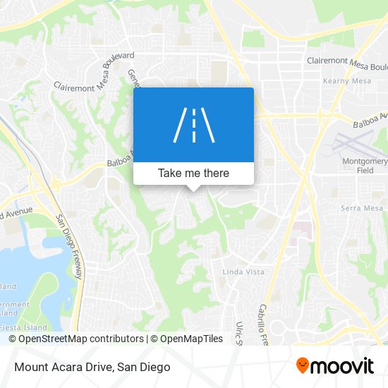 Mapa de Mount Acara Drive