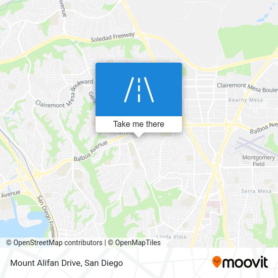 Mapa de Mount Alifan Drive