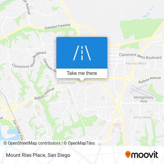 Mapa de Mount Rias Place