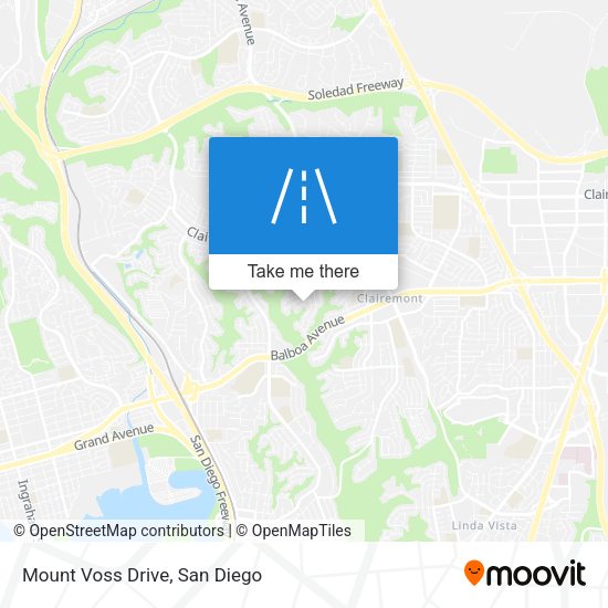 Mapa de Mount Voss Drive