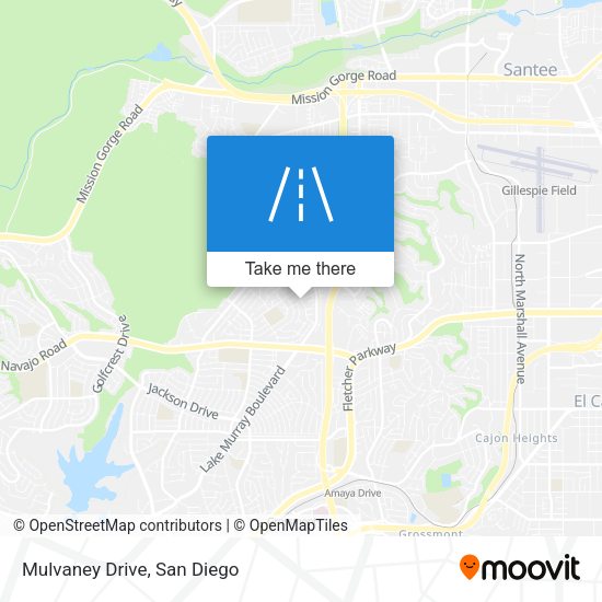 Mapa de Mulvaney Drive