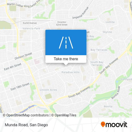 Mapa de Munda Road
