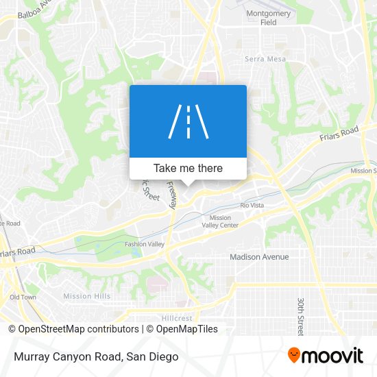 Mapa de Murray Canyon Road