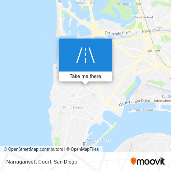 Narragansett Court map