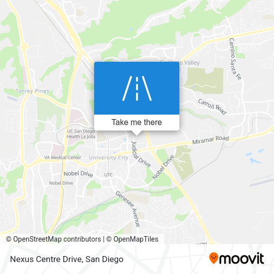 Nexus Centre Drive map