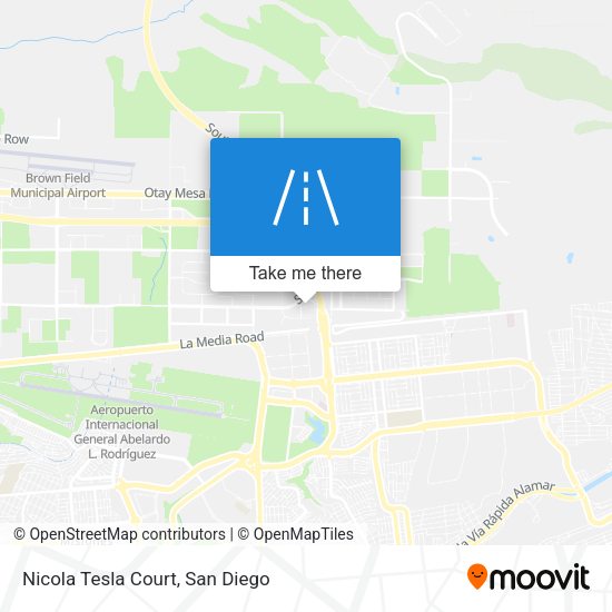 Nicola Tesla Court map