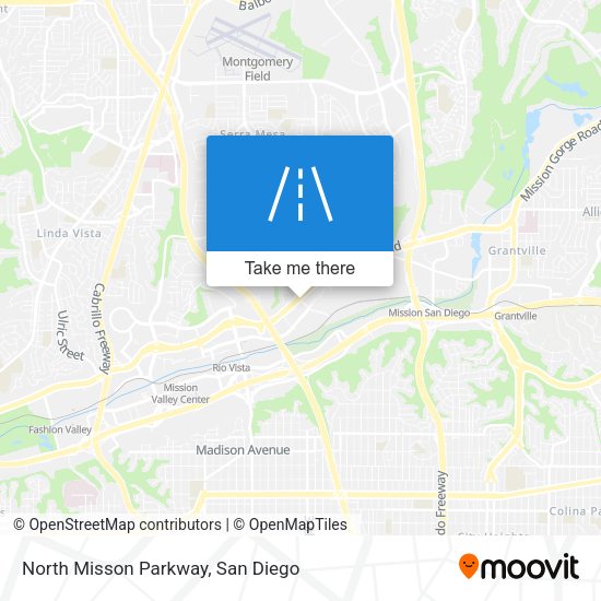 North Misson Parkway map